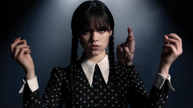 jenna ortega mercoledì netflix