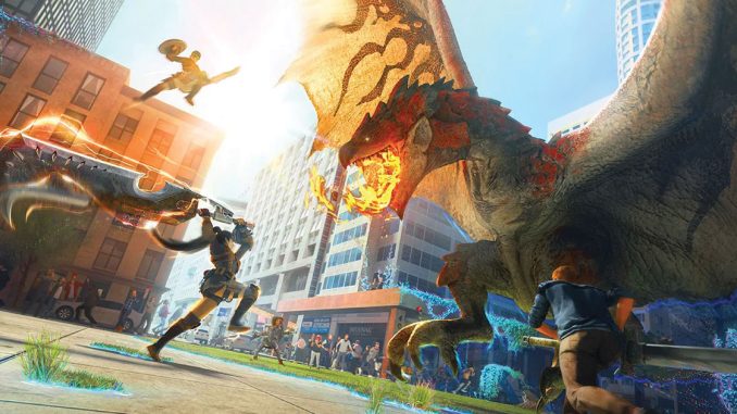 monster hunter now key art