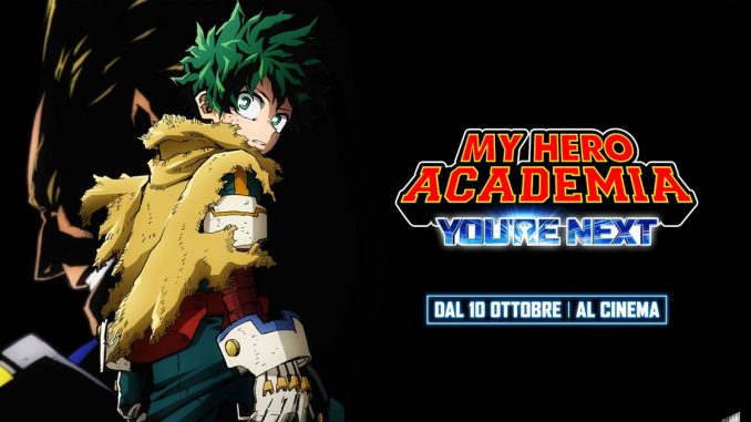 my hero academia you're next film italia