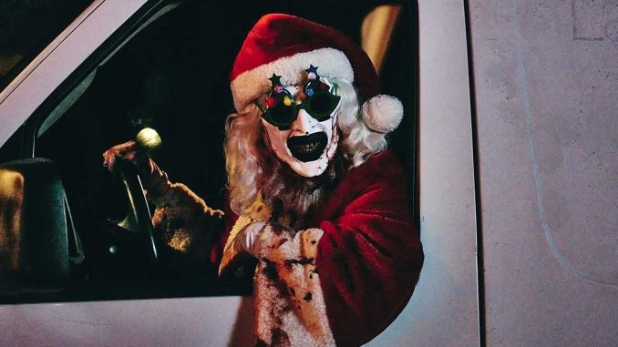 terrifier 3 art clown babbo natale