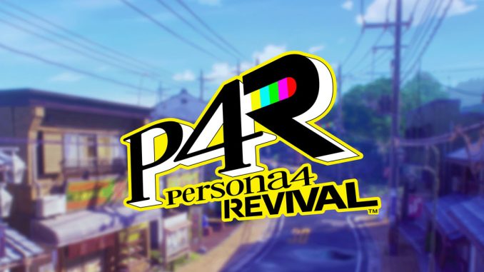 persona 4 revival annuncio ufficiale