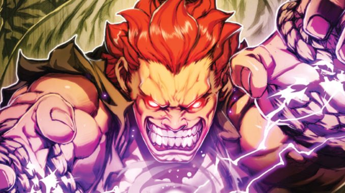 street fighter origins akuma tora edizioni