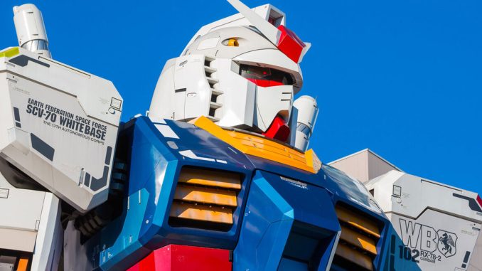 gundam-statua gundam statua