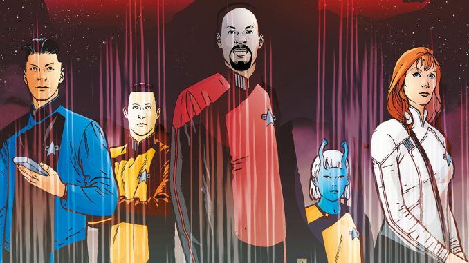 star trek godshock fumetto italia