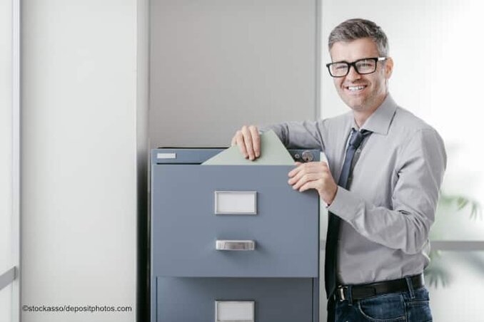 Abschließbare Büroschränke