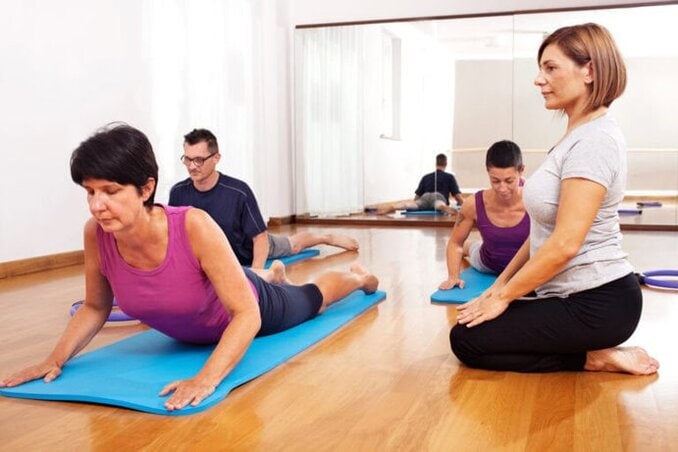 Betriebliche Gesundheitsförderung Rückenschule