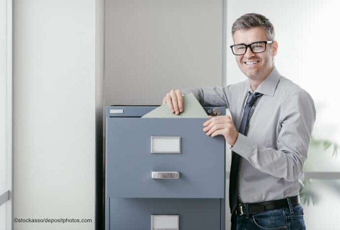 Abschließbare Büroschränke