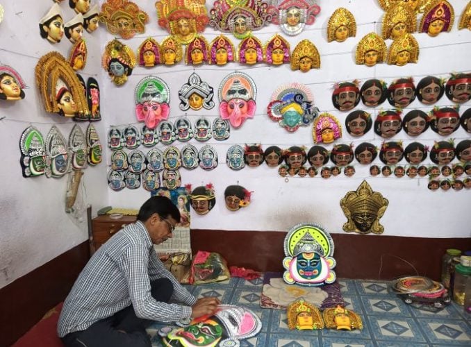 Charidah: The nest which produces masks for the internationally-acclaimed Chhau dance form