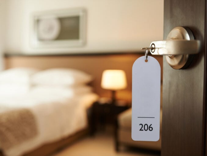 Hotelzimmer in Frankfurt