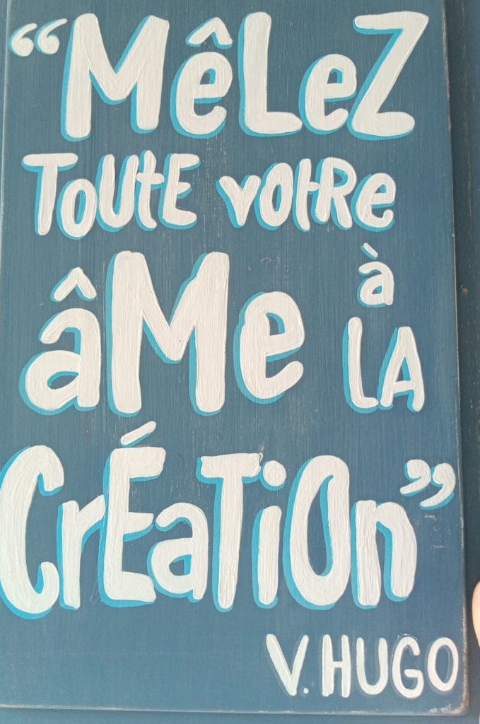 Mêlez toute votre Âme à la création