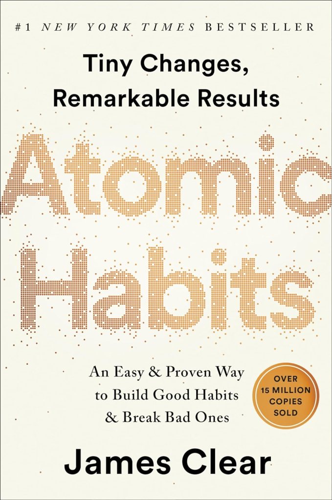 Photo of Best-seller Book, Atomic Habits by James Clear