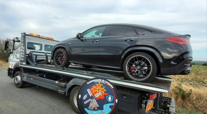 Un nouveau grand excès de vitesse sur une départementale