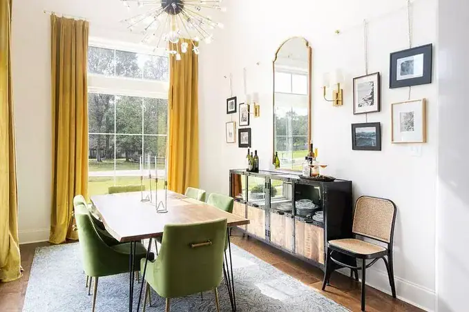 4 4 sunny yellow dining room ideas that work all year Sunny Yellow Dining Room Ideas That Work All Year 4