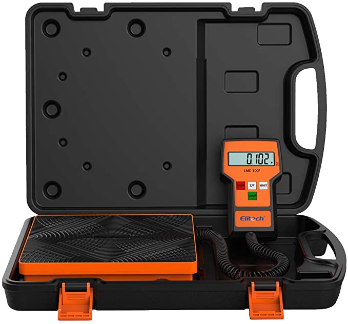 Elitech LMC-100F Refrigerant Charging Weight Scale package