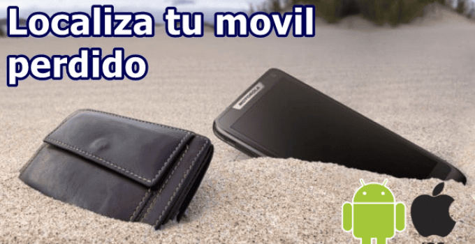 Localizar móvil perdido o robado