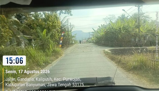 Jalan Di Purwojati Banyumas Rusak Warga Berharap Segera Diperbaiki
