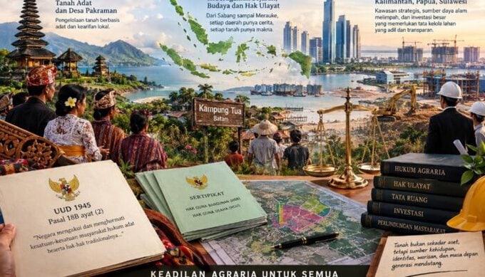 Penguasaan Lahan Skala Besar dan Masa Depan Hak Rakyat: Menguji Keadilan Agraria dari Bali hingga Barelang