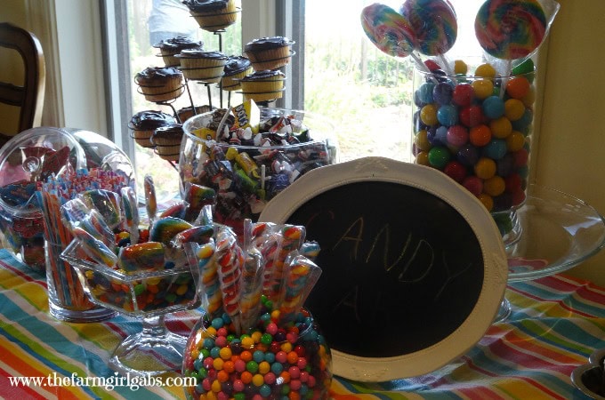 Sweet 16 Candy Bar 3