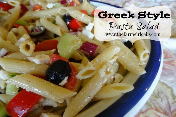 Greek-Style Pasta Salad