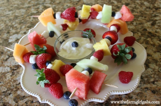 Fruit Kebabs