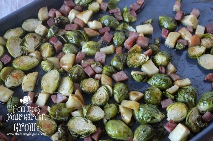 Roasted Brussels Sprouts - Pan