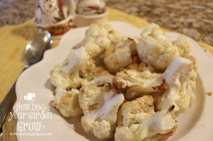 Roasted Parmesan Cauliflower  is a quick recipe for weeknight meals or special occasions.