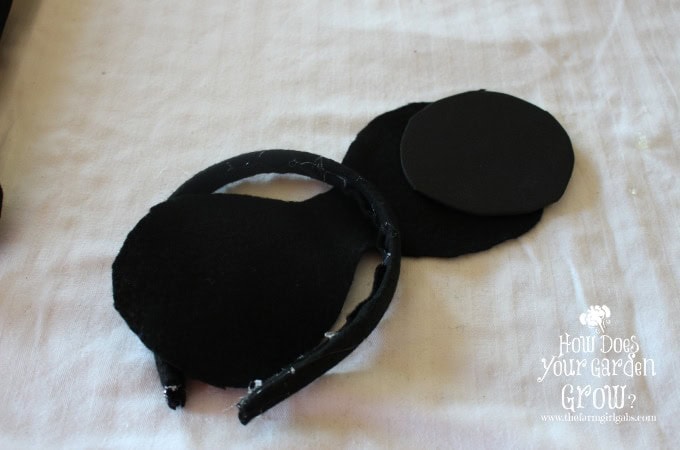 Assembled Minnie Ears