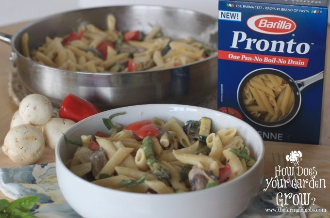 One-Pot Zesty Pasta Primavera - Feature 1