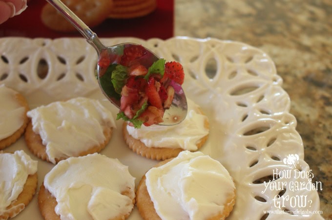 Strawberry Bruschetta Topping -