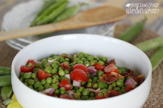 Peas with Bacon Salad - Feature 1