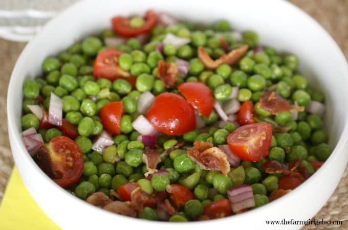 Peas with Bacon Salad - Feature 3