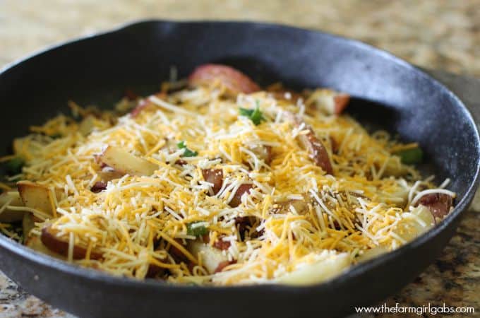 Loaded Skillet Potatoes- Feature 1