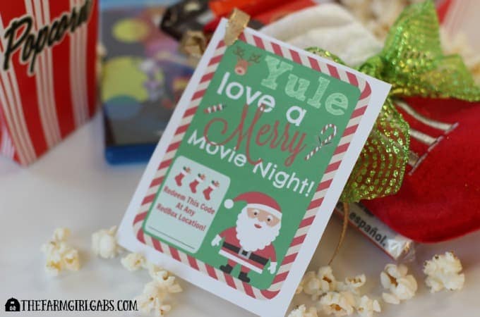 Redbox Movie Night Christmas Gift - Feature 2