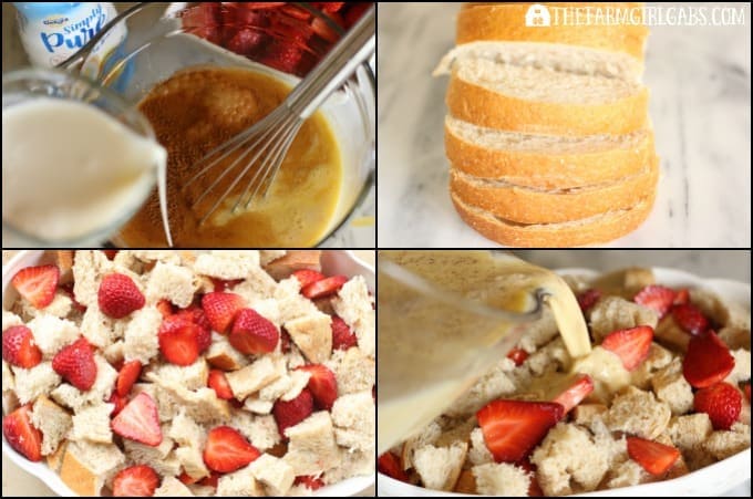 Strawberry French Toast Casserole