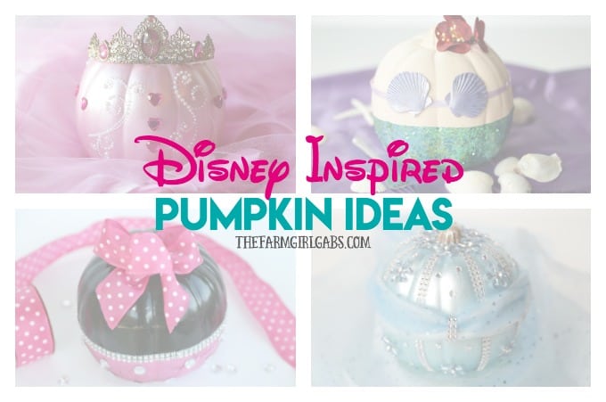 Disney Inspired Pumpkin Ideas