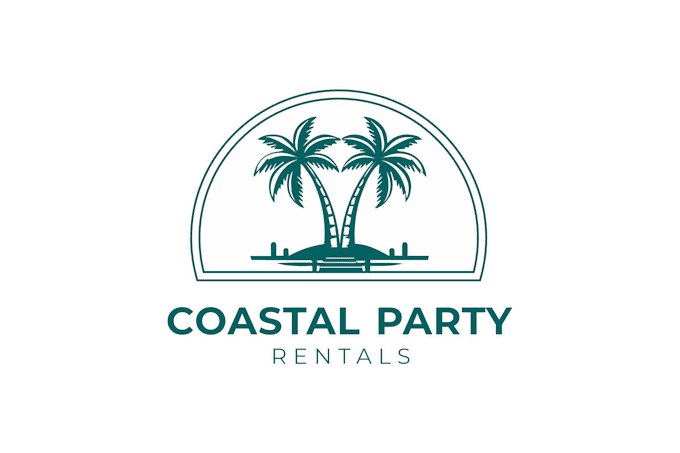 Coastal Party Rentals Logo - Myrtle Beach Event Equipment.