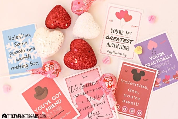 These Free Printable Disney-Inspired Valentines are perfect to print and share with your favorite Valentine. They are perfect for school parties too.