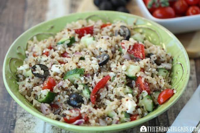 Mediterranean Rice Salad - Feature 4