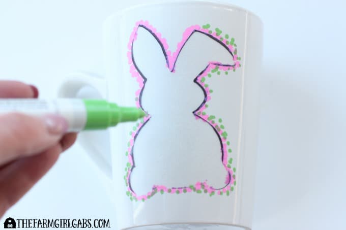 Bunny Sharpie Mug