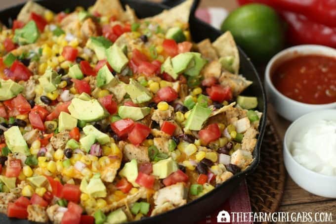 Rev up your engine while watching the race with these Spicy Southwestern Chicken Skillet Nachos. Score big and your Game Day party with a fantastic spread of these Amazing Dips, Apps, And Snacks