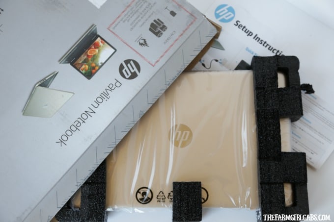 HP Pavillion Notebook Unpackaging