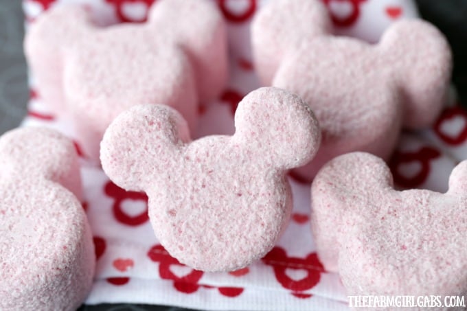 These Mickey Bath Bombs are the perfect way to relax, unwind and think about your next trip to Walt Disney World.