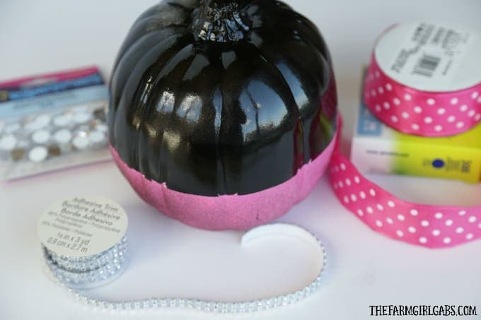 This adorable no-carve DIY Minnie Mouse Pumpkin is a kid-friendly Disney Halloween craft.