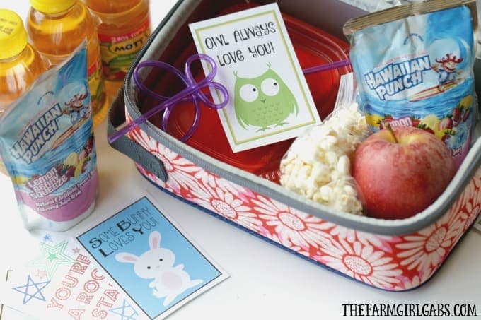 Printable Lunch Box Notes