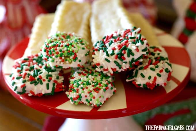 Dipped Sugar Cookie Sticks