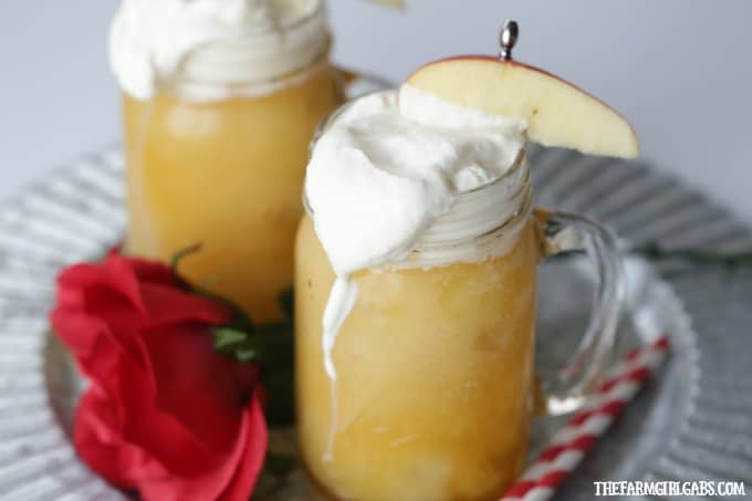 LeFou's Brew is a slushy apple drink popular at Walt Disney World! This deliciously refreshing drink recipe is inspired by the upcoming Beauty And The Beast movie. Now you can make your own LeFou's Brew at home with this simple recipe.