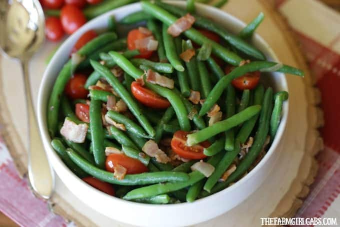 Easy Green Bean And Bacon Salad recipe is the perfect side dish to enjoy any time of the year.