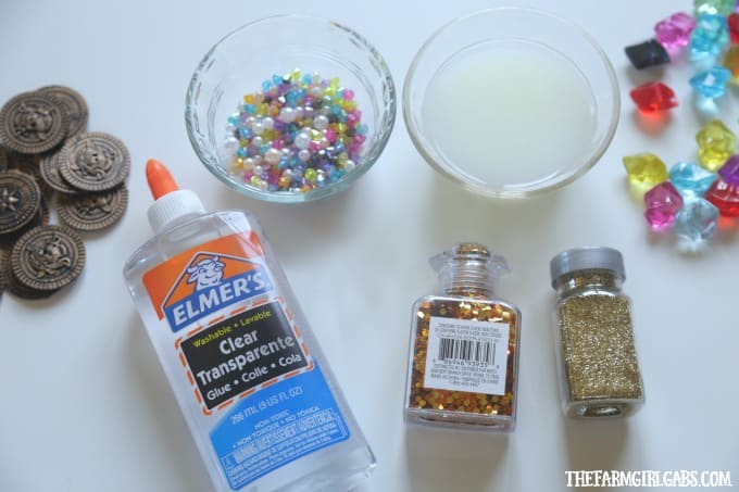 I bet Captain Jack Sparrow will go crazy for this Pirate's Booty Slime it has the perfect amount of gold and gems. Making slime is a fun craft activity for kids and adults. Savvy?