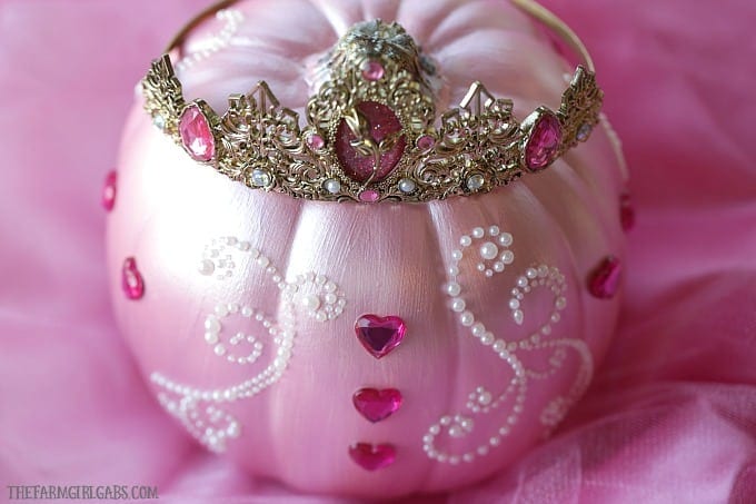 Turn an ordinary pumpkin into this beautiful Sleeping Beauty Pumpkin. This Disney-inspired craft is something your little princess will enjoy creating for Halloween.