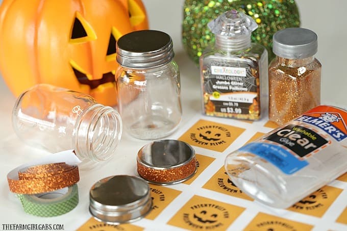 Add some spooky slimy fun to your Halloween party with these fun Halloween Slime Party Favors!